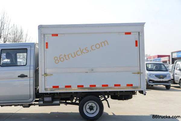 Changan Kuayue Wang X1 1.6L 122hp 4X2(6 wheels) Gasoline 2.67m Double Row Wing Opening Box Mini Truck (China VI) Body (2) | 86Trucks