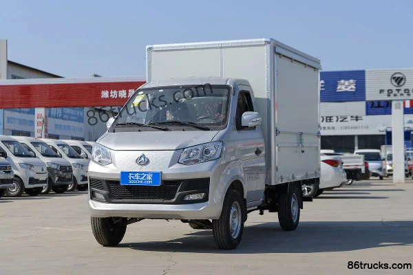 Changan Kuayue Wang X1 1.2L Gasoline 91hp 4X2(6 wheels) 5-Speed 2.56m Single Row Wing Open Micro Truck Exterior (3) | 86Trucks