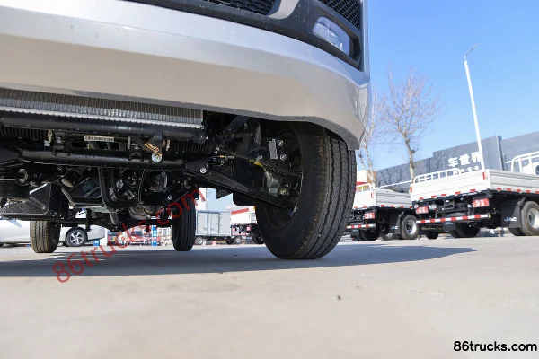 Changan Kuayue Wang X1 1.2L Gasoline 91hp 4X2(6 wheels) 5-Speed 2.56m Single Row Wing Open Micro Truck Chassis (3) | 86Trucks