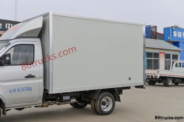 Changan Kuayue Wang X1 1.6L Gasoline 122 hp 4X2(6 wheels) 5-Speed 3.035m Single-Row Cargo Mini Truck (Dual Rear Tires) Body (1) | 86Trucks