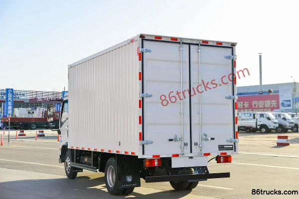 Lanqing Light Truck Long N Comfort Edition 140 hp 4X2(6 wheels) 3.85m AMT Automatic Extended-cab Van Light Truck (Medium Body) (3) | 86Truck
