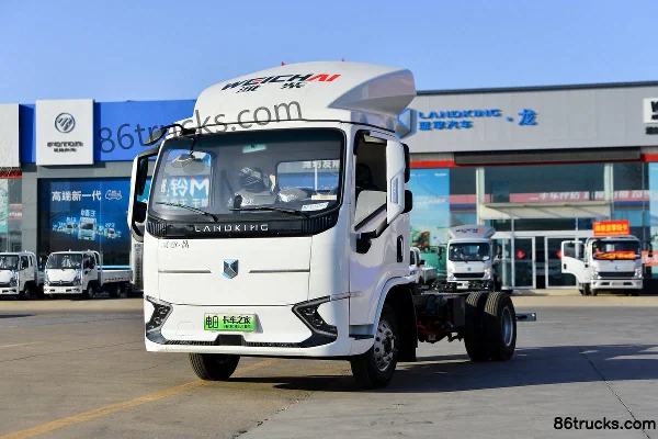 Lanqing camion léger Yue EH Pro série 4,5 T 4,18 m cabine simple camion léger à ridelles électrique pur 89,088 kWh 4X2(6 roues) Extérieur (3