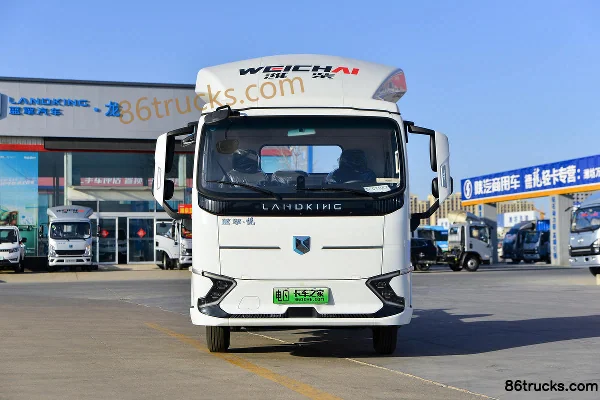 Lanqing camion léger Yue EH Pro série 4,5 T 4,18 m cabine simple camion léger à ridelles électrique pur 89,088 kWh 4X2(6 roues) Extérieur (2