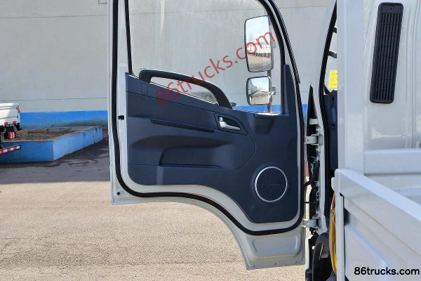 JAC Shuailing E Medium Body 2.2L Diesel 129hp 4X2(6 wheels) 4.22m Single Row Flatbed Light Truck Cab (2) | 86Trucks