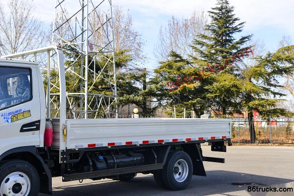 JAC Shuailing E Medium Body 2.2L Diesel 129hp 4X2(6 wheels) 4.22m Single Row Flatbed Light Truck (1) | 86Trucks