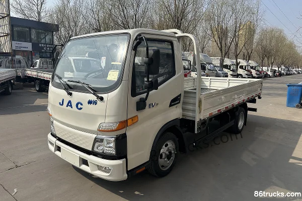 JAC EV3 3.89m Single Row Pure Electric Panel Van Micro Truck Eve 61.66kWh 4X2(6 wheels) Exterior (2) | 86Trucks