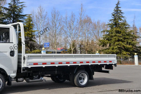 JAC Kaida X6 1.6L 120hp 4X2(6 wheels) Gasoline 3.8m Single Row Flatbed Mini Truck (China VI) Body (1) | 86Trucks