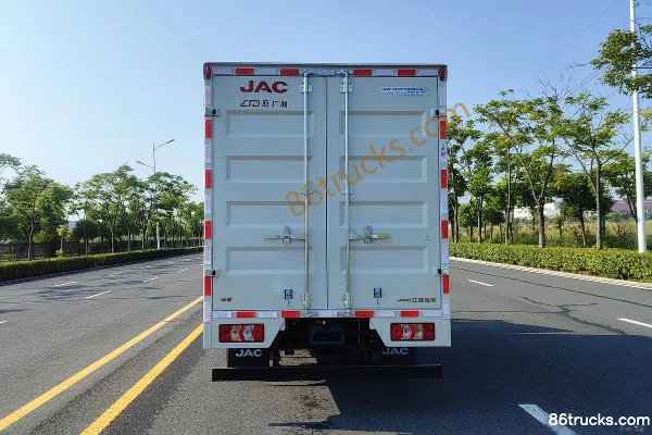 JAC EV3 3.89m Single Row Pure Electric Box Van Micro Truck Eve 61.66kWh 4X2(6 wheels) Exterior (3) | 86Trucks