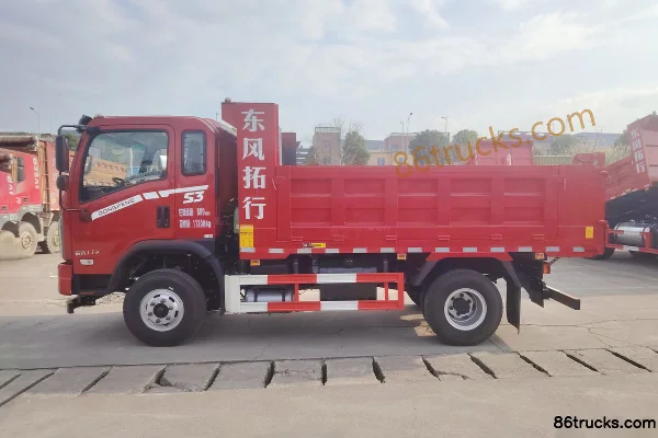 Dongfeng Tuoxing S3 3.0L Diesel 180 hp 4X2(6 wheels) Fast Gear 8-Speed 3.8m Single Row Dump Truck Exterior (3) | 86Trucks