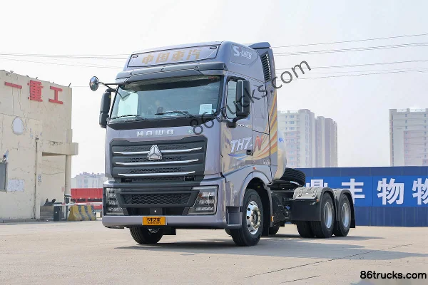 Sinotruk HOWO TH7-N Wo Zun Edition 480hp 6X4(10 wheels) LNG Automatic Tractor Truck Exterior (3) | 86Trucks