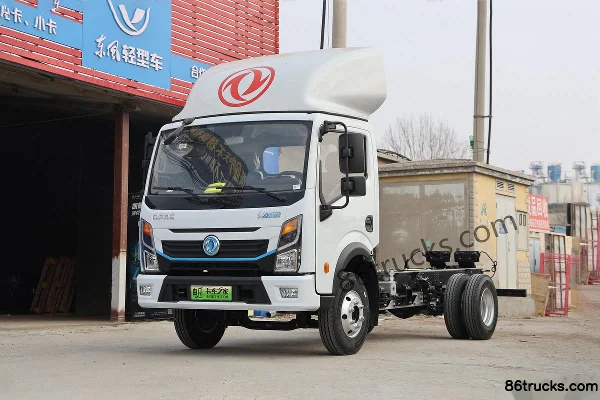 Dongfeng EV350 PRO 4.5T 4.19m Single Row Electric Cage Light Truck 100.46kWh 4X2(6 wheels) Exterior (3) | 86Trucks