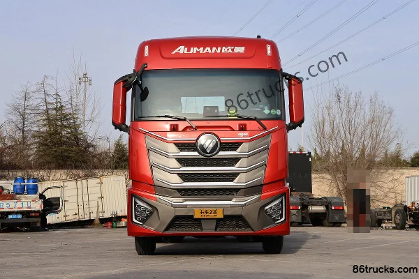 Auman GTL Star Wing Edition Pro 14.8L LNG 570hp 6X4(10 wheels) ZF 12-Speed AMT Automatic Tractor Truck Exterior (2) | 86Trucks