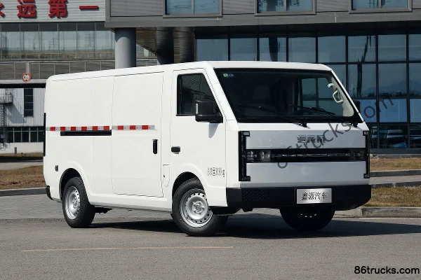 SRM Xinyuan E3L 2025 Utility Type 2-Seat Pure Electric Enclosed Van CATL 53.58kWh Exterior