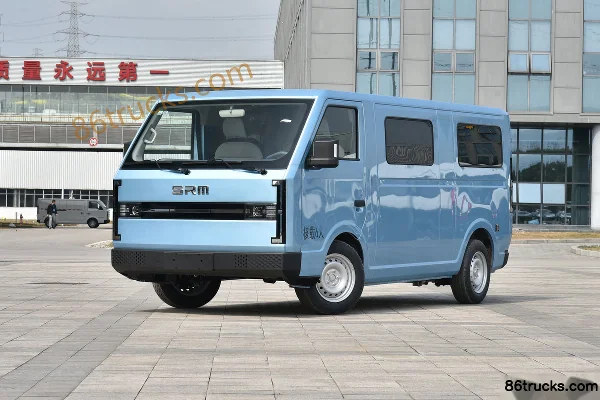 SRM Xinyuan E3L 2025 Utility Type 6-Seat Pure Electric Light Bus CATL 53.58kWh Exterior (3) | 86Trucks