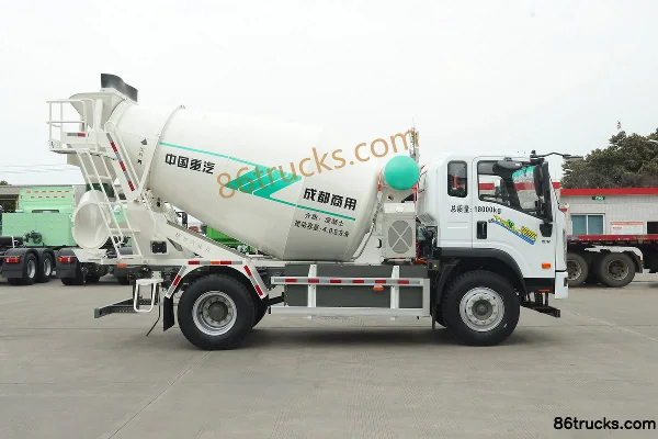 Sinotruk V3 4m³ electric concrete mixer truck CATL 162kWh 4X2(6 wheels) Exterior (3) | 86Trucks