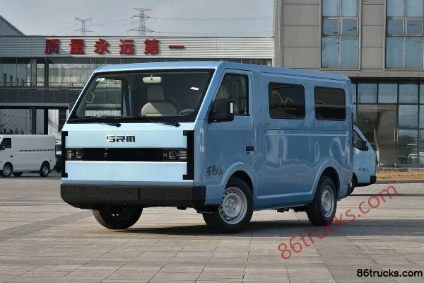 SRM Xinyuan E3 2025 Utility 6-Seat Electric Light Van Fudi 42.336kWh Exterior (3) | 86Trucks
