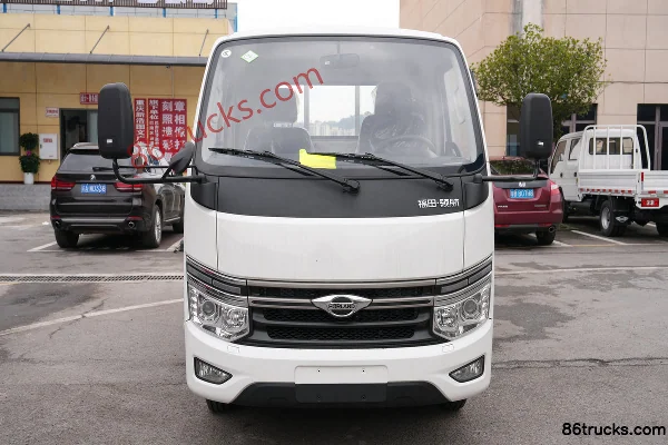 Foton Times Linghang S1 1.5L 129 hp 4X2(6 wheels) CNG 3.94m Semi-row Flatbed Light Truck Exterior (2) | 86Trucks