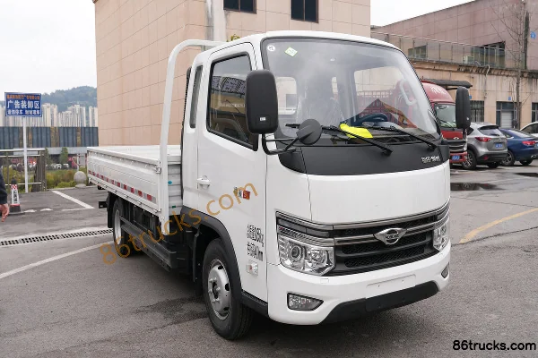 Times Leader S1 2.2L CNG 133 hp 4X2(6 wheels) 3.94m Crew Cab Flatbed Micro Truck Exterior