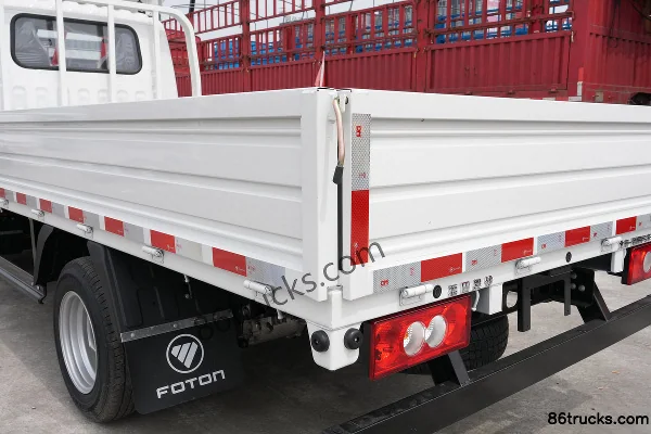Foton Zhilan EM 4.5T 3.8m single-row pure electric panel light truck 66.84kWh 4X2(6 wheels) Body (2) | 86Trucks
