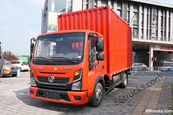 Dongfeng Xingyun K6-S 2L CNG 127 ch 4X2(6 roues) Dongan 5 vitesses camion léger fourgon à cabine simple 4,15 m Extérieur (3) | 86Trucks