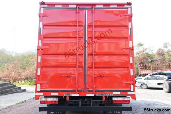 Dongfeng Xingyun K6-S 2L CNG 127 ch 4X2(6 roues) Dongan 5 vitesses camion léger fourgon à cabine simple 4,15 m Carrosserie (2) | 86Trucks