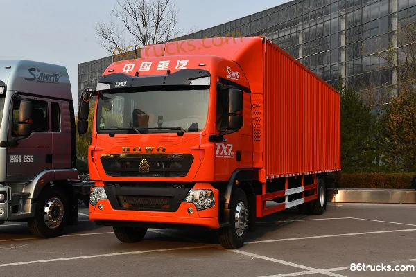 Sinotruk HOWO TX7 Édition Flagship 7,4L diesel 330 ch 4X2(6 roues) Sinotruk 12 vitesses 6,8 m camion porteur à ridelles Extérieur (3) | 86Tr