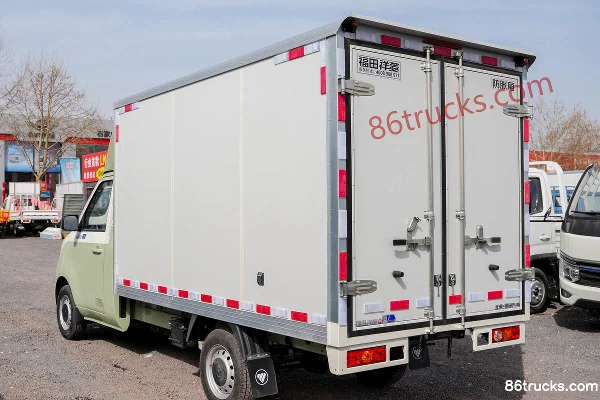 Foton Q 2.8m single-row pure electric box micro truck, CATL 41.86kWh 4X2(6 roues) Carrosserie (3) | 86Trucks