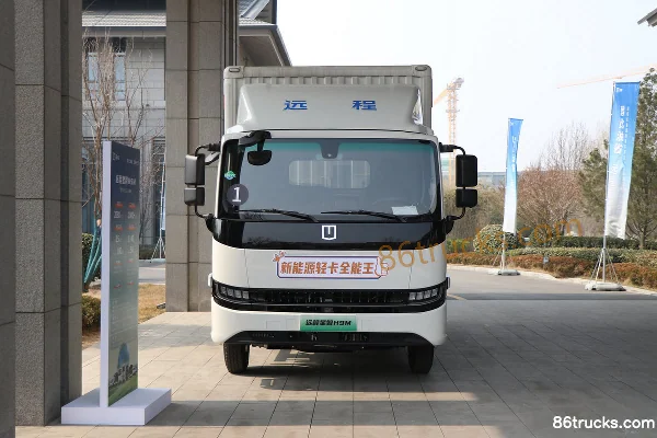 FARIZON Xingzhi H9M 4.5T 4.1m Single Row Methanol Plug-in Hybrid Box Truck Zhixin 15kWh 4X2(6 wheels) Exterior