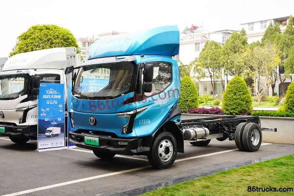Feidi EW7 MAX Edition 4.18m Single Row Pure Electric Cargo Truck with Fence 140.41kWh CATL 4X2(6 wheels) Exterior (3) | 86Trucks