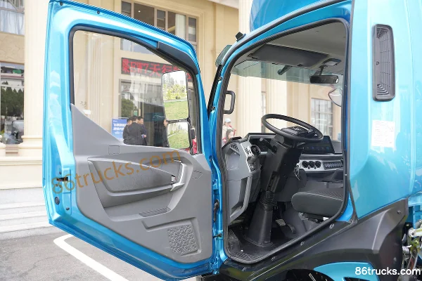 Feidi EW7 MAX Edition 4.18m Single Row Pure Electric Cargo Truck with Fence 140.41kWh CATL 4X2(6 wheels) Cab (1) | 86Trucks