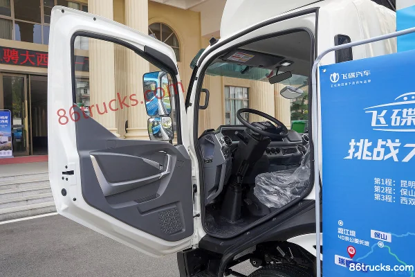 Feidi EW7 Tianxing 4.18m Single Row Pure Electric Stake Light Truck CATL 140.41kWh 4X2(6 wheels) Cab (1) | 86Trucks