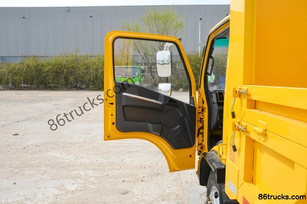 Kama Kaijie GM1 2.5L Diesel 137hp 4X2(6 wheels) WLY 8-Speed 3.2m Single Row Dump Truck Cab (1) | 86Trucks