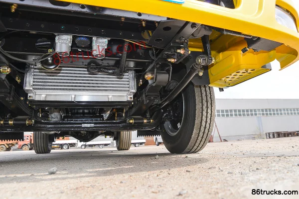 Kama Kaijie GM1 2.5L Diesel 137hp 4X2(6 wheels) WLY 8-Speed 3.2m Single Row Dump Truck Chassis (3) | 86Trucks