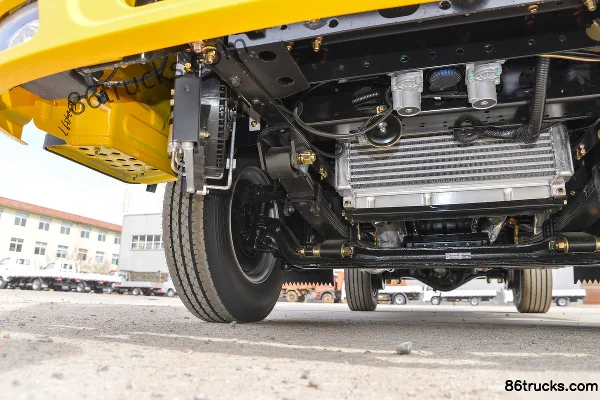 Kama Kaijie GM1 2.5L Diesel 137hp 4X2(6 wheels) WLY 8-Speed 3.2m Single Row Dump Truck Chassis (2) | 86Trucks