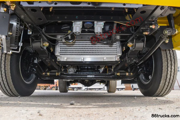 Kama Kaijie GM1 2.5L Diesel 137hp 4X2(6 wheels) WLY 8-Speed 3.2m Single Row Dump Truck Chassis (1) | 86Trucks