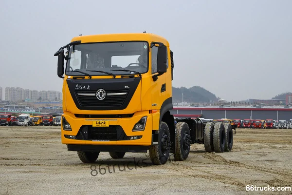Dongfeng Commercial Vehicle 350hp 8X4(12 wheels) Tianlong KL power vehicle chassis Exterior (3) | 86Trucks