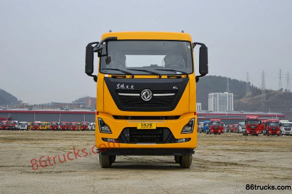 Dongfeng Commercial Vehicle 350hp 8X4(12 wheels) Tianlong KL power vehicle chassis Exterior (2) | 86Trucks