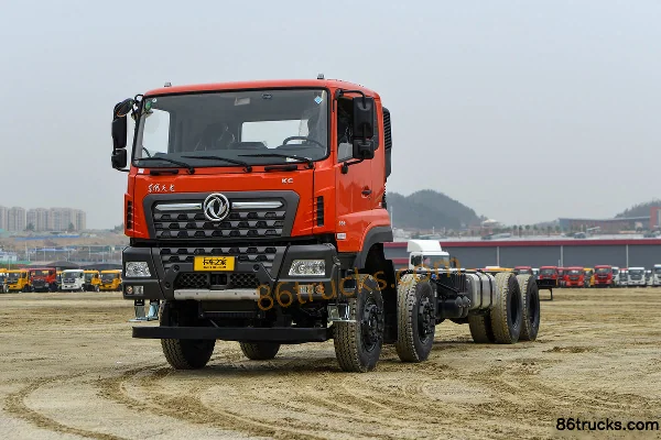 Dongfeng Commercial Vehicle Tianlong KC 360hp 8X4(12 wheels) 8.5m truck-mounted crane Exterior (3) | 86Trucks