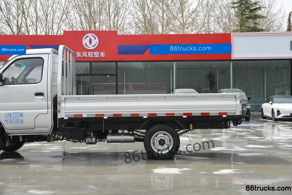 Dongfeng Xiaobawang W08 1.3L 91 hp 4X2(6 wheels) 3.05m Single Row Flatbed Light Truck (China VI) Body (2) | 86Trucks