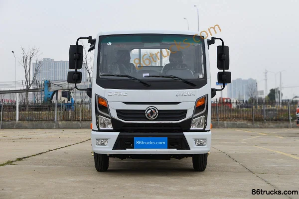 Dongfeng Duolika D5 Ruineng Edition 88 hp 4X2(6 wheels) 3.4m Half-row Van Sales Truck (Air Brake) Exterior (2) | 86Trucks