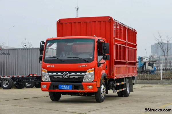 Dongfeng Duolika D6-L 130 hp 4X2(6 wheels) 4.17m single-row stake truck (China VI) Exterior (3) | 86Trucks