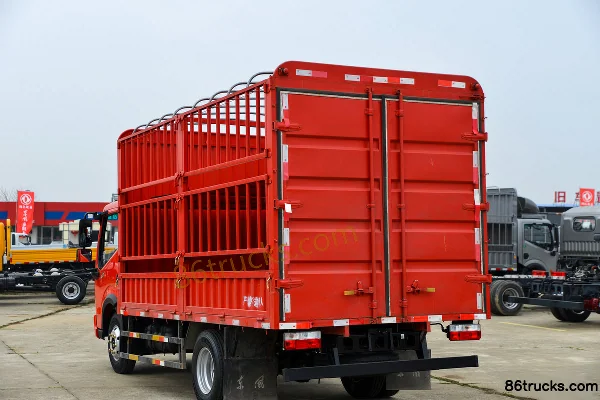 Dongfeng Duolika D6-L 130 hp 4X2(6 wheels) 4.17m single-row stake truck (China VI) Body (3) | 86Trucks