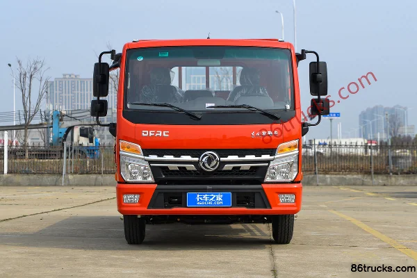 Dongfeng D6-M version surpuissante 2,3L diesel 142 ch 4X2(6 roues) WLY 6 vitesses 4,17 m camion léger à plateau cabine simple Extérieur (2)