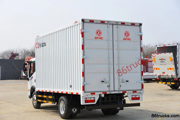 Dongfeng Duolika D6-L Ruineng Edition 163hp 4X2(6 wheels) 4.2m Single Row Van Light Truck (China VI) Body (3) | 86Trucks