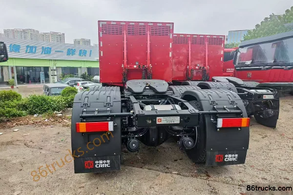 CRRC Jinghong 6X4(10 wheels) Pure Electric Tractor Truck Guangzhou Jujiao 274.68kWh Exterior (3) | 86Trucks