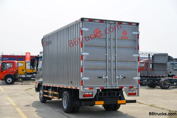 Dongfeng D6-L diesel 180 ch 4X2(6 roues) 4,17 m cabine simple fourgon léger Carrosserie (3) | 86Trucks