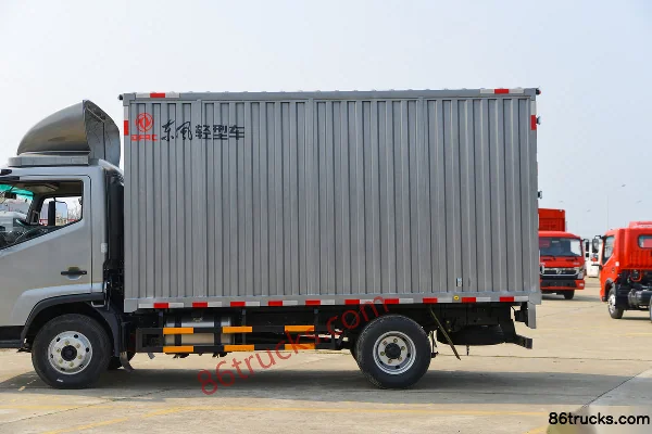 Dongfeng D6-L diesel 180 ch 4X2(6 roues) 4,17 m cabine simple fourgon léger Carrosserie (2) | 86Trucks