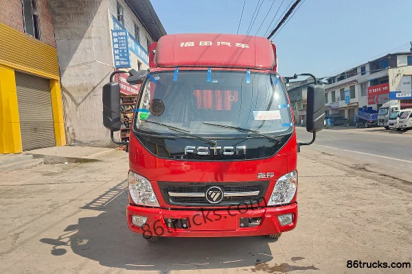 Foton AUMARK Jietong Youth Invincible Edition 146 hp 4X2(6 wheels) WLY 5-Speed 3.41m Single Row Half-Panel Enclosed Light Truck Exterior (2)