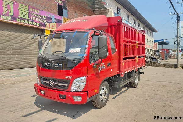 Foton AUMARK Jietong Youth Invincible Edition 146 hp 4X2(6 wheels) WLY 5-Speed 3.41m Single Row Half-Panel Enclosed Light Truck Exterior (3)