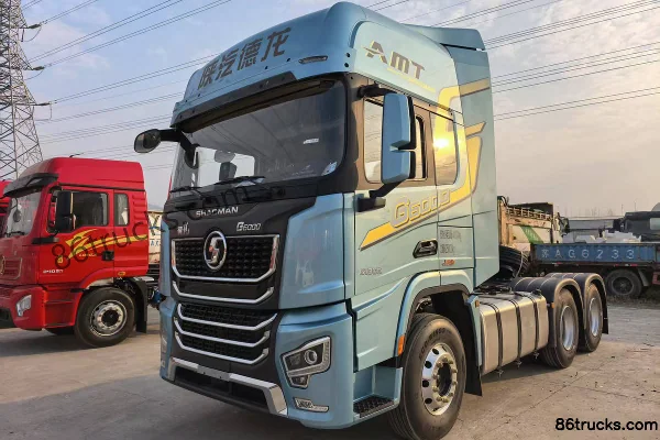 SHACMAN Delong G6000 Elite Edition 13.5L Diesel 610 hp 6X4(10 wheels) Fast Gear 16-Speed AMT Automatic Tractor Truck Exterior (3) | 86Trucks